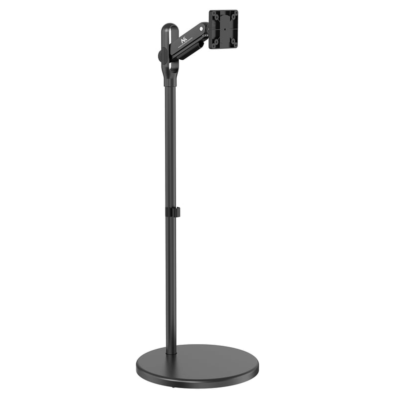 Maclean MC-970 mobilni stalak za monitor/TV s kotačima za ekrane od 17"-35" - crni
