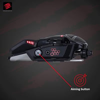 MAD CATZ RAT 6+ Gamer Egér Fekete - Professzionális Gaming Mouse 3