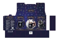 Cană cu auto-amestecare Mad Monkey Harry Potter cu baghetă magică, 350 ml, cană de cafea pentru Muggle și vrăjitori 7