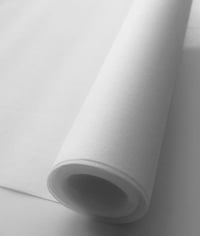MADECOSTORE Japonská posuvná záclona polopriehľadná jednofarebná biela 60 x 300 cm 3
