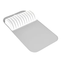 madesmart 29002 Classic veľký organizér na nože do zásuvky, protišmykový, bez BPA, biely/sivý, 38,3x20,8x5 cm 1