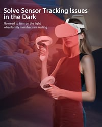 Maecker VR Infravörös Fény Quest 3/3S/2 Nyomkövetéshez Sötétben 6