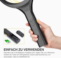 mafiti Elektromos Légycsapó, Kivehető Elemekkel, Szagtalan Rovarirtó, Beltéri és Kültéri Használatra, Sárga-Fekete 4
