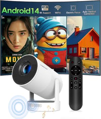 Magcubic 4K Mini Projektor Android 14, WiFi 6 5G, 260 ANSI, Autofókusz - Electric Focus & 5W Speaker 1