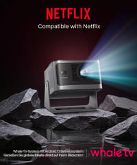 Inteligentný projektor Magcubic 4K s natívnym rozlíšením 1080P a podporou Netflixu na domáce kino 7