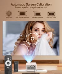 Mini projektor Magcubic HY300GT – Google TV, automatické zaostrovanie, automatická korekcia lichobežníkového skreslenia, WiFi 2.4/5G, Bluetooth, 1080P Full HD, otočný o 180°, prenosný 4