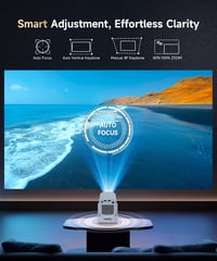 Magcubic HY310 4K Mini Projektor 1080P Auto Focus WiFi 6 Bluetooth Hordozható Otthoni Mozi 4