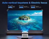 Magcubic HY450 NTV Okos Projektor - Full HD 1080P, 700 ANSI, WiFi 6, 5G, Bluetooth 5.0, Hangvezérlés, Automatikus Fókusz, Otthoni Mozi 6