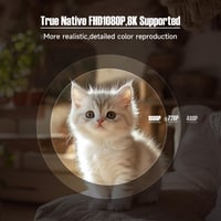 Magcubic Mini projektor, 4K, natívne 1080P Full HD, 400 ANSI, Android 14, inteligentný prenosný projektor 6