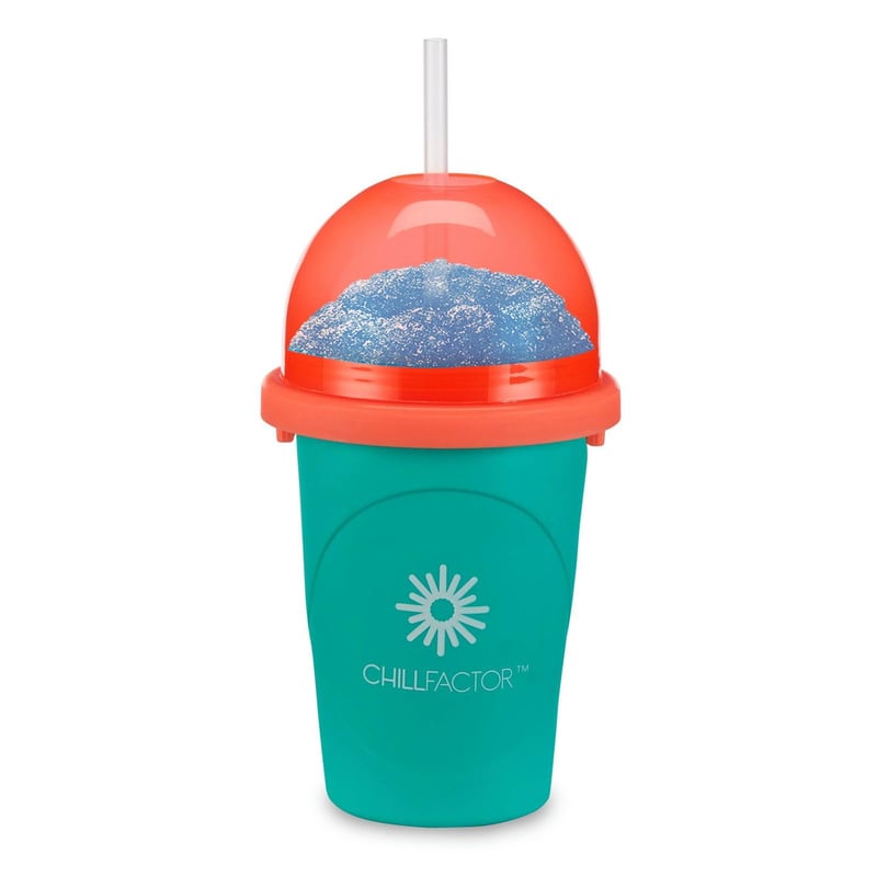 Magic Freez silikonska čaša za slushy sa slamkom - zelena - 370 ml