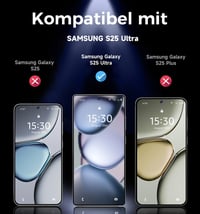 MAGIC JOHN Samsung Galaxy S25 Ultra adatvédelmi kijelzővédő üveg 9H - 2 db 3