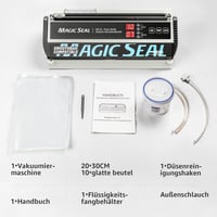 MAGIC SEAL MS175 vákuumozó gép 250 W, 30 cm, nedves-száraz, beépített vágóval 6