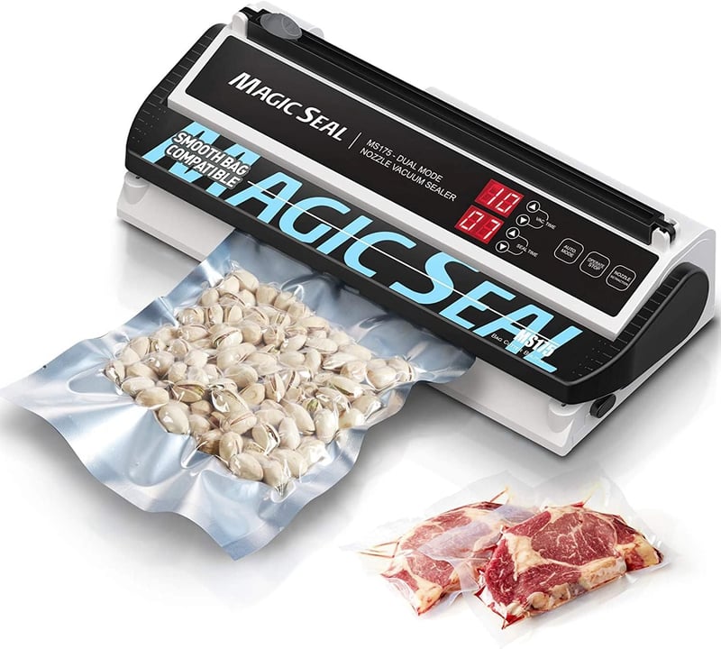MAGIC SEAL MS175 vákuumozó gép 250 W, 30 cm, nedves-száraz, beépített vágóval