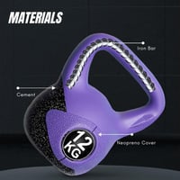 MAGIC SELECT 10kg Neoprén Kettlebell Ergonomikus Fogantyúval Edzéshez 4