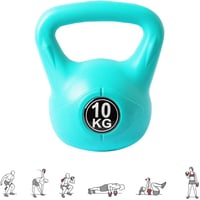 MAGIC SELECT 10kg Neoprén Kettlebell Ergonomikus Fogantyúval Edzéshez 1