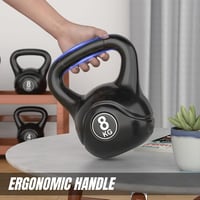 MAGIC SELECT 12 kg neopren bevonatú kettlebell ergonomikus markolattal fitnesz és bodybuilding edzéshez 5