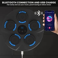 MAGIC SELECT Bluetooth Ütőpad LED Zenei Boxzsák 9 Mód Edzéshez 3