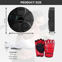 MAGIC SELECT Bluetooth Ütőpad LED Zenei Boxzsák 9 Mód Edzéshez 4
