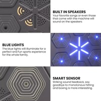 MAGIC SELECT Boxmaschine Bluetooth LED Zenei Ütéspad Boxkesztyűvel 7