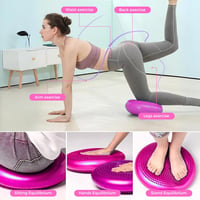 MAGIC SELECT Egyensúly Párna Jóga Pilates Antislip Fitness Disc Pózió Javító Ülőpárna 3