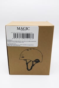 MAGIC SELECT kerékpáros sisak LED világítással, piros hátsó és fehér elülső lámpa 7
