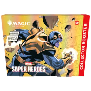 Magic: The Gathering Marvel Super Heroes kolekcionarski booster display - kartaška igra (engleska verzija)