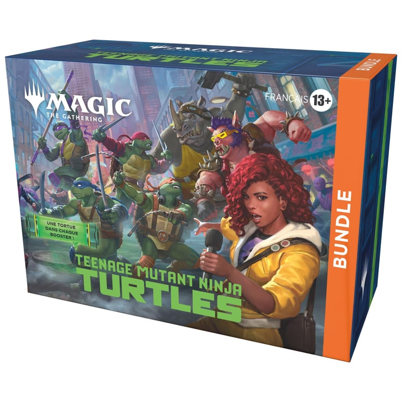 Magic: The Gathering Teenage Mutant Ninja Turtles Bundle – Balenie zberateľskej kartovej hry vo francúzštine