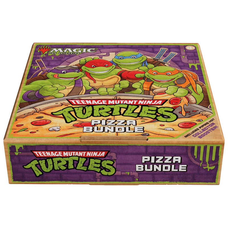 Kartačková hra Magic: The Gathering Teenage Mutant Ninja Turtles Pizza Bundle v angličtine