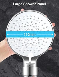 Magichome Zuhanyfej Szűrővel, Nagy Nyomású Kézi Zuhany 5 Sugártípussal, Víztakarékos 3 Rétegű Ásványköves Szűrőrendszerrel 7
