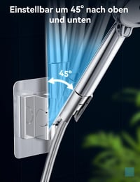 Magichome Zuhanyfej Tartó Fúrás Nélkül Állítható 45° Függőleges 180° Vízszintes 3