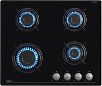 Magicplux 4 égős beépíthető gázfőzőlap 60 cm, városi és palackos gáz, 7800W 1