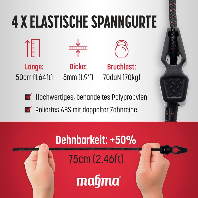 MAGMA Signal Set V20 kerékpáros szállító polipropilén védőborítással