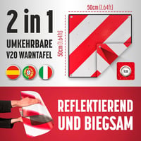 MAGMA Signal Set V20 kerékpáros szállító polipropilén védőborítással 3
