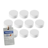 magnetoplan Ergo Large magnet, 34 mm x 12,5 mm, 10 ks, červený 1