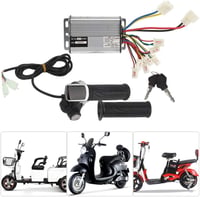 MAGT 48V 1000W elektromos kerékpár vezérlő fojtószeleppel és kulccsal 2