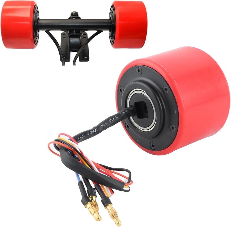 MAGT 70mm elektromos gördeszka kerék 150W hub motor 24V 36V