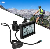 MAGT KT-LCD3 Kerékpár Komputer - Vízálló Sebességmérő és Kilométeróra 2,1" LCD Kijelzővel, Fekete Műanyag Ház, Többfunkciós Bicikli Műszer 3