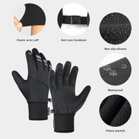 Magwave Touchscreen Téli Kesztyű Kerékpározáshoz Futáshoz Vezetéshez 9