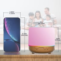 maiborna Aromadiffúzor 200ml Sárga Illóolaj Párásító Automatikus Kikapcsolással Hálószoba Iroda Otthon 3