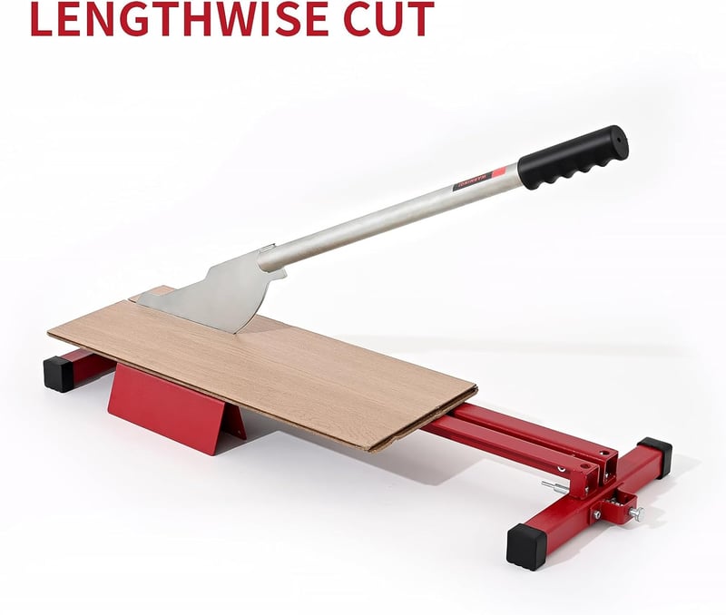 MAIHUITE Laminát Vágó 12mm Vastagság 200-300mm Szélesség Professzionális Telepítéshez - Red, HSS