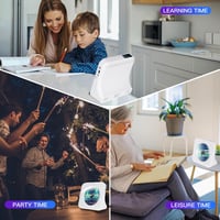 MAITE Hordozható CD Lejátszó Bluetooth Adóval, Időzítő Funkcióval, Portalanító Fedéllel, FM Rádió USB AUX Port Távirányító 7