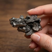 Makai Campo del Cielo valódi meteorit hitelességi tanúsítvánnyal és fadobozzal 6