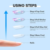 Makartt Nail Foil Ragasztó Gél - Köröm Transfer Matrica Applikátor 15ml 5