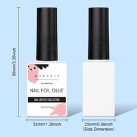 Makartt Nail Foil Ragasztó Gél - Köröm Transfer Matrica Applikátor 15ml 6
