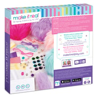 Make It Real Set DIY pentru Confecționarea Jucăriilor din Pom-poni - Kit de Creație pentru Copii - Cadou pentru Fete 2