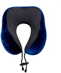 Makimoo memóriahabos nyakpárna 360° fejpárna utazáshoz kék - Blue 2