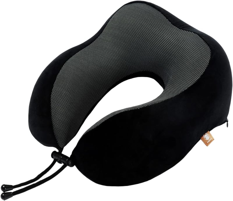 Makimoo Memory Foam Nyakpárna 360° Fejpárna Utazáshoz Repülőre Autóba