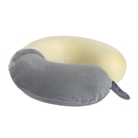 Makimoo Memory Foam Utazópárna Nyakpárna Szürke Táskával 6