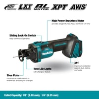 Mașină de tăiat gips-carton cu acumulator Makita DCO181Z 18 V – Fără acumulator și încărcător 2