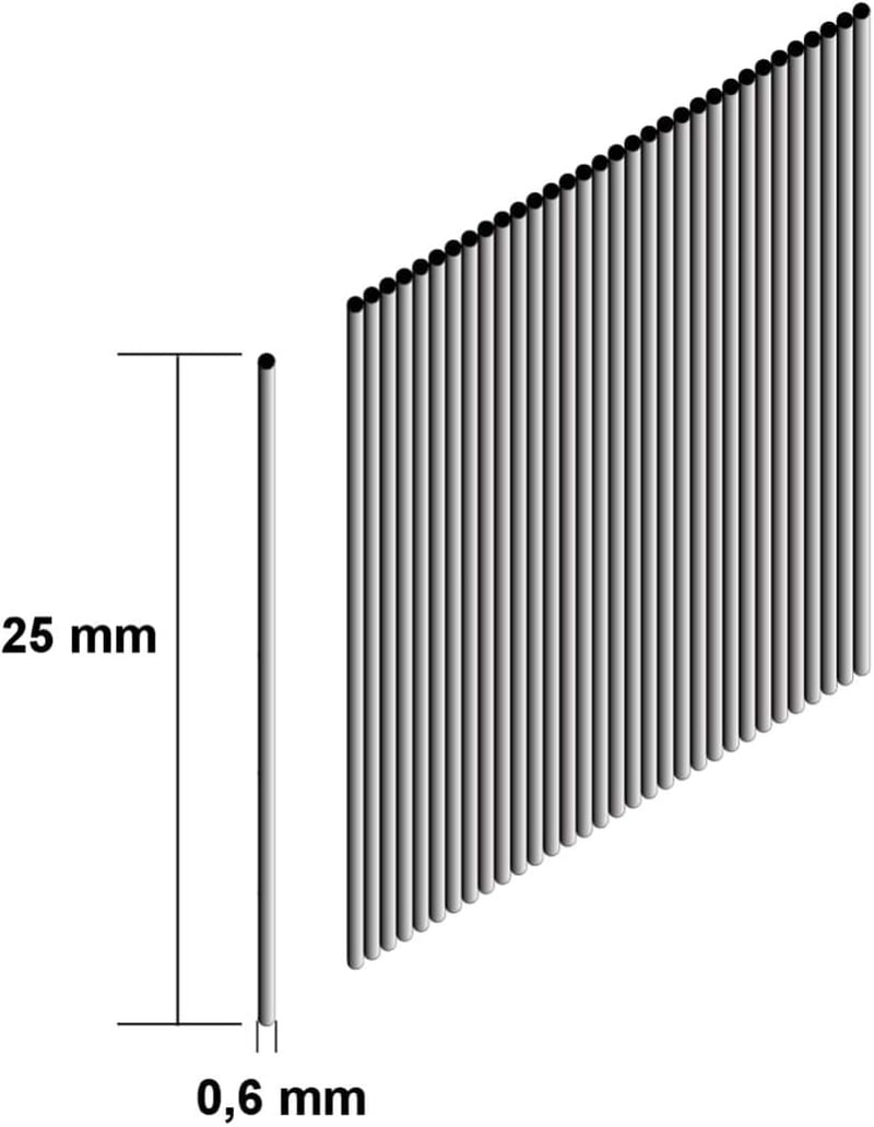 Makita F-31838 Fejnélküli Szegek 25mm 23g - 10000 db Ezüst Tűzőszeg Kötegelt Csomagolásban Barkácsoláshoz és Famunkákhoz